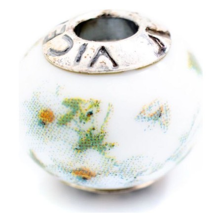 Perle de verre Femme Viceroy VMB0013-20 Marron Vert (1 cm)