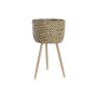 Cache-pot DKD Home Decor Naturel PE Fibre Boho (30 x 30 x 56 cm)