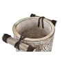 Cache-pot DKD Home Decor Naturel Bois Marron Bali (28 x 20 x 25 cm) (2 Unités)