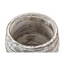 Cache-pot DKD Home Decor Marron Blanc (2 Unités) (22 x 22 x 16 cm)