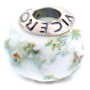 Perle de verre Femme Viceroy VMB0043-20 Bleu Vert (1 cm)