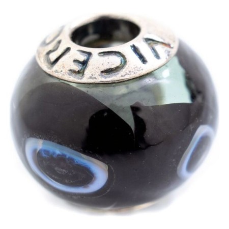 Perle de verre Femme Viceroy VMB0050-25 Bleu Noir (1 cm)