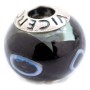 Perle de verre Femme Viceroy VMB0050-25 Bleu Noir (1 cm)