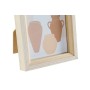 Cadre photo DKD Home Decor Beige Marron Bois MDF Scandinave (2 Unités)