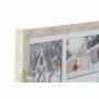 Cadre photo DKD Home Decor Together Bois Verre Naturel Aluminium Montagne Bois MDF (47 x 2,5 x 36 cm) (2 Unités)