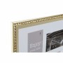 Cadre photo DKD Home Decor Brillants Verre Argenté Doré Aluminium PS Traditionnel (53 x 1,5 x 39 cm) (2 Unités)