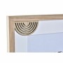 Cadre photo DKD Home Decor Urban Verre Marron Blanc Bois MDF (30 x 2 x 35,5 cm) (2 Unités)