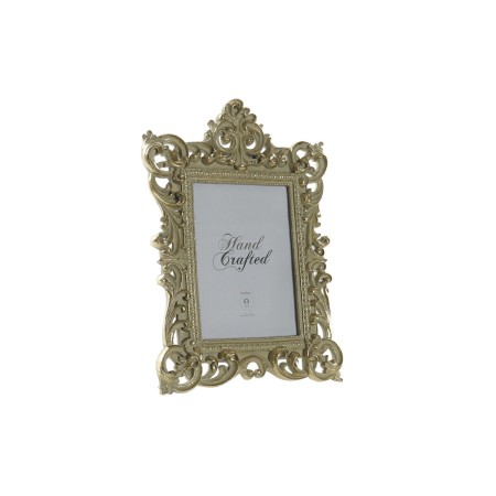 Cadre photo DKD Home Decor Doré Résine Shabby Chic (21,5 x 3 x 31 cm)