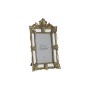 Cadre photo DKD Home Decor Miroir Champagne Verre Résine Shabby Chic (16 x 2 x 25 cm)