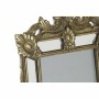 Cadre photo DKD Home Decor Miroir Champagne Verre Résine Shabby Chic (16 x 2 x 25 cm)