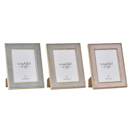 Cadre photo DKD Home Decor Verre Bois MDF (21 x 2 x 26 cm) (3 Unités)