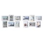 Cadre photo DKD Home Decor Verre Blanc Marin PP (47,5 x 3 x 33 cm) (2 Unités)