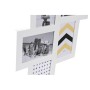 Cadre photo DKD Home Decor Blanc PP Urbaine (118 x 1,3 x 36 cm) (2 Unités)