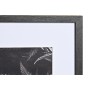 Cadre photo DKD Home Decor Verre Noir Bois MDF (32 x 3 x 42,5 cm) (33 x 2 x 45 cm) (6 Pièces)