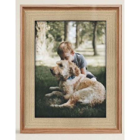 Cadre photo DKD Home Decor Naturel Bois MDF (21,5 x 2 x 27 cm)