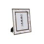 Cadre photo DKD Home Decor Acier inoxydable Blanc Marbre PU (33,5 x 1 x 28,5 cm)