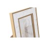 Cadre photo DKD Home Decor Verre Blanc Bois MDF (21 x 1,5 x 16 cm)