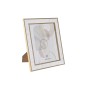 Cadre photo DKD Home Decor Verre Blanc Bois MDF (31 x 1,5 x 26 cm)