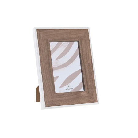 Cadre photo DKD Home Decor Marron Bois MDF (17,5 x 1,5 x 22,5 cm)