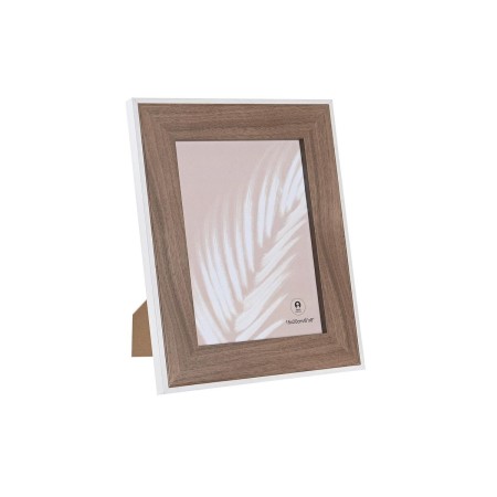 Cadre photo DKD Home Decor Verre Blanc Bois MDF (22,5 x 1,5 x 27,5 cm)