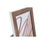 Cadre photo DKD Home Decor Verre Blanc Bois MDF (27,5 x 1,5 x 32,5 cm)