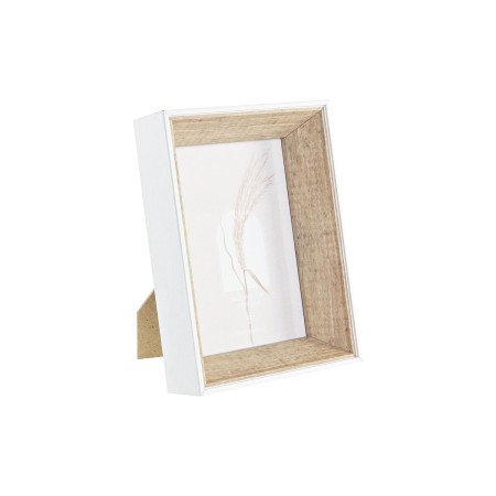 Cadre photo DKD Home Decor Verre Blanc Bois MDF (13 x 4,5 x 18 cm)