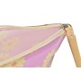 Trousse de toilette DKD Home Decor Orange Gris clair Fleurs Mauve (20 x 6 x 13 cm) (3 Unités)