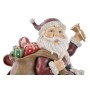 Décoration DKD Home Decor Lumière LED Métal Résine Père Noël (32 x 17 x 29 cm) (2 Unités)