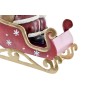 Décoration DKD Home Decor Lumière LED Métal Résine Père Noël (32 x 17 x 29 cm) (2 Unités)