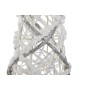 Décoration DKD Home Decor Noël LED Cônes 3 Pièces Rotin