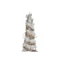 Décoration DKD Home Decor Noël LED Cônes 3 Pièces Rotin