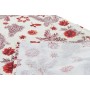 Chemin de Table DKD Home Decor Noël Rouge Beige Polyester Coton (50 x 150 x 0,2 cm)