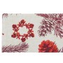 Set de table DKD Home Decor Noël Rouge Polyester Coton (45 x 30 x 0,2 cm)