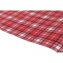 Chemin de Table DKD Home Decor Noël Rouge Polyester Coton Blanc (50 x 150 x 0,2 cm)