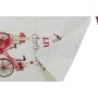 Tissu de cuisine DKD Home Decor Bicyclette Polyester Coton (40 x 60 x 0,2 cm) (3 Unités)