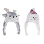 Bonnet enfant DKD Home Decor Gris Blanc (2 Unités) (28 x 7 x 46 cm)