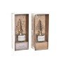 Bâtonnets Parfumés DKD Home Decor Sapin de Noël Verre (80 ml) (2 Unités)