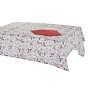 Service de linge de table DKD Home Decor Noël Rouge Polyester Coton Vert (150 x 250 x 0,2 cm)