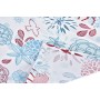 Chemin de Table DKD Home Decor Noël Rouge Polyester Coton Bleu ciel (50 x 150 x 0,2 cm)