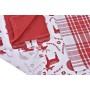 Ensemble de Chiffons DKD Home Decor Renne Rouge Coton Blanc (60 x 40 x 0,5 cm)