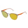 Lunettes de soleil Unisexe Police SPL341-S34G Orange Argenté (ø 52 mm)