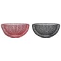 Coupe à fruits DKD Home Decor Métal (2 Unités) (25 x 25 x 12 cm)