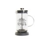 Cafetière à Piston DKD Home Decor Argenté Acier inoxydable (600 ml)