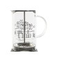 Cafetière à Piston DKD Home Decor Argenté Acier inoxydable (600 ml)