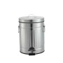 Poubelle DKD Home Decor Argenté Fer Basique (20 x 20 x 31 cm) (5 L)