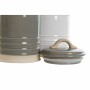 Boîte DKD Home Decor Porcelaine Gris Blanc Vintage (2 Unités)