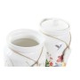 Boîte DKD Home Decor Jardin Multicouleur Tropical Dolomite (2,3 L) (2 Unités)