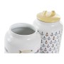 Boîte DKD Home Decor Blanc Multicouleur Grès méditerranéen (2 Unités)