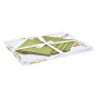 Service de linge de table DKD Home Decor Tropical Polyester Coton Vert (150 x 150 x 0,5 cm)