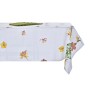 Service de linge de table DKD Home Decor Tropical Polyester Coton Vert (150 x 150 x 0,5 cm)